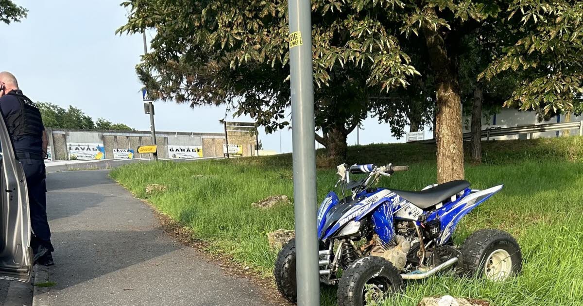 Jarville-la-Malgrange. À deux sur un quad, ils refusent d’obtempérer et perdent le contrôle