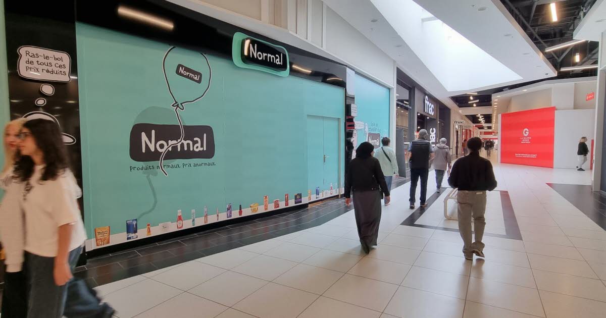 Saint-Étienne. Le discounter Normal ouvrira le 19 juin dans la galerie d’Auchan Monthieu