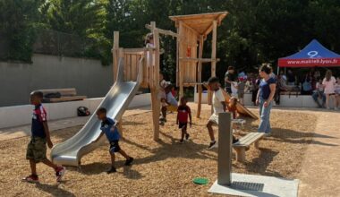 Lyon 9e. Une aire de jeux pour les enfants et des espaces verts prennent vie au Vergoin