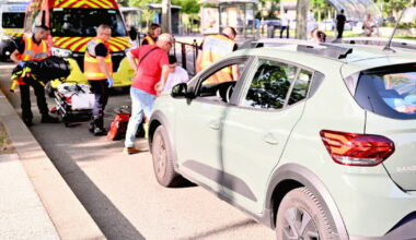 Échirolles. Trois piétons légèrement blessés après une collision avec une voiture