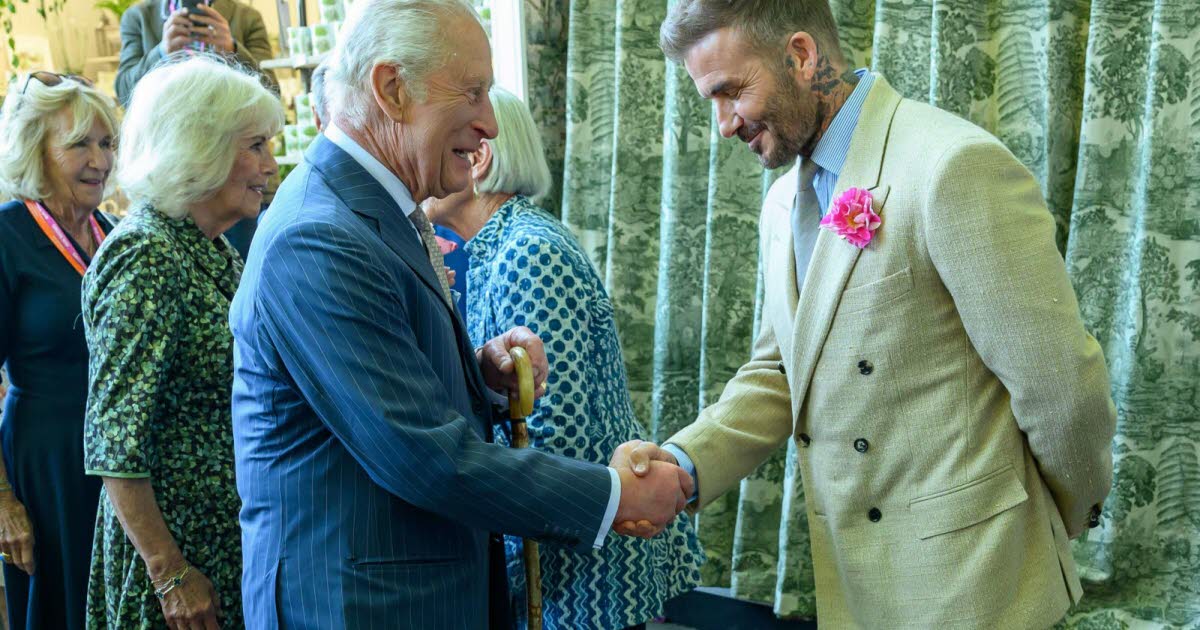 David Beckham a été anobli par le roi Charles III