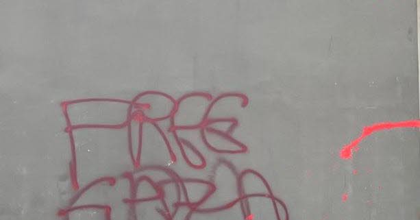 Rhône. À Lyon, deux individus interpellés et placés en garde à vue après un tag « Free Gaza »