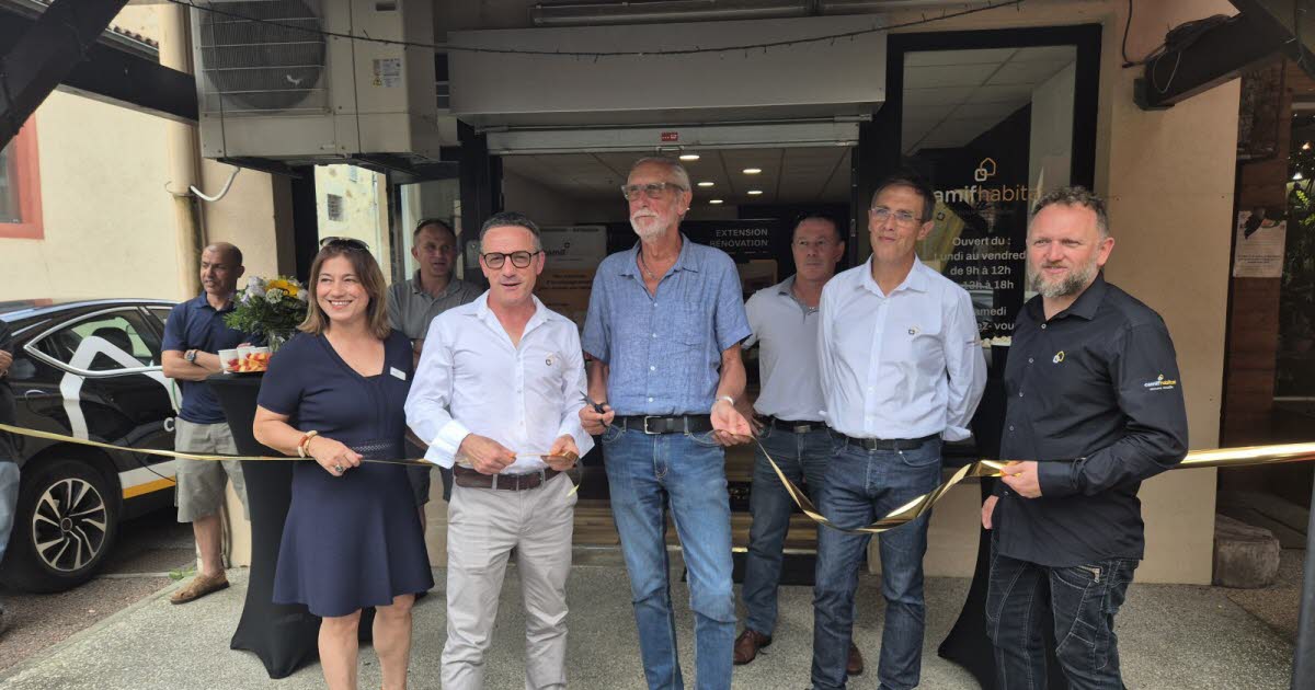 Montbonnot-Saint-Martin. Une agence Camif habitat inaugurée dans le bourg