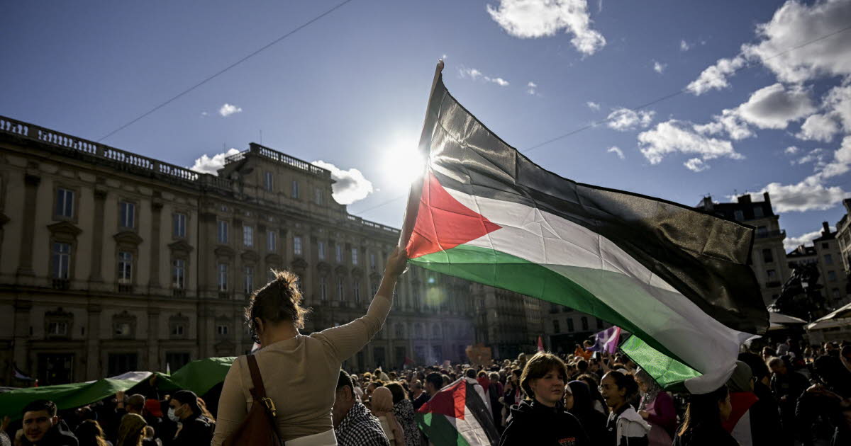 Lyon. Une manifestation pacifiste de soutien au peuple palestinien