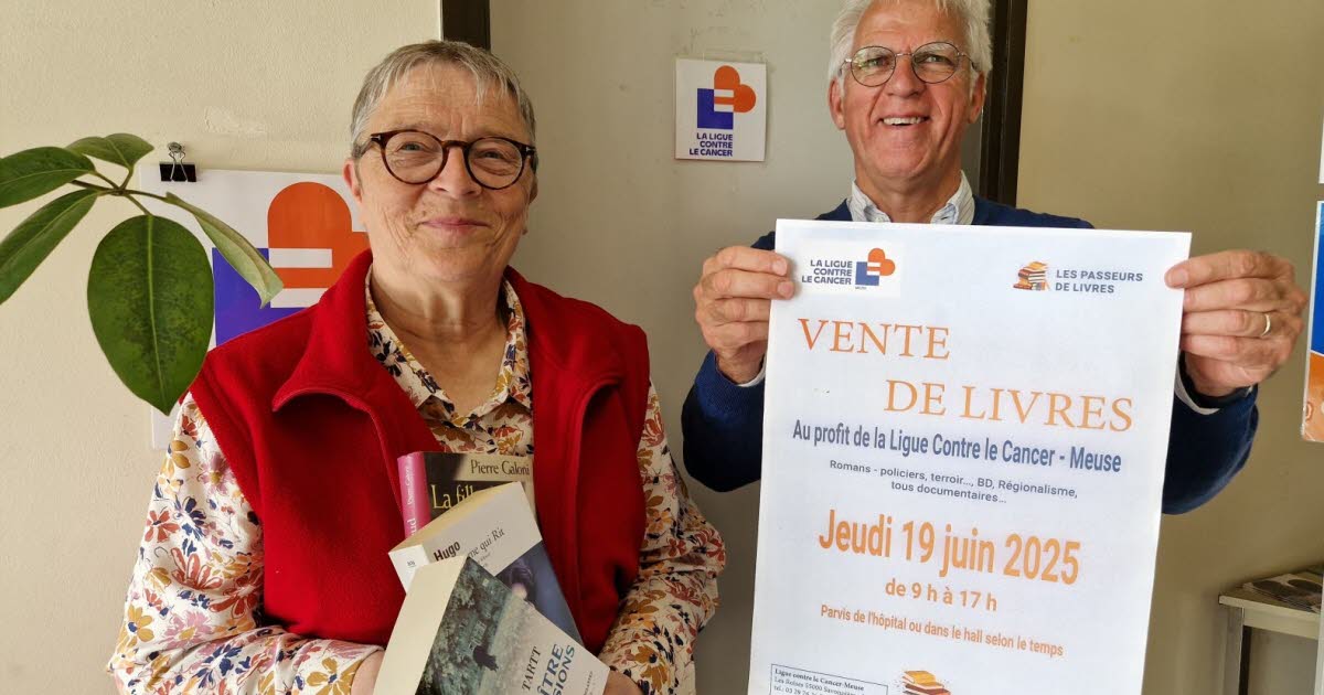 Bar-le-Duc. Une vente de livres organisée jeudi à l’hôpital au profit de la Ligue contre le cancer