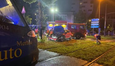 Strasbourg. Accident entre une voiture et un tram : une femme blessée