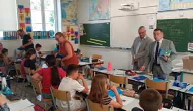 le livre pour les vacances distribué à la vingtaine d’élèves de CM2