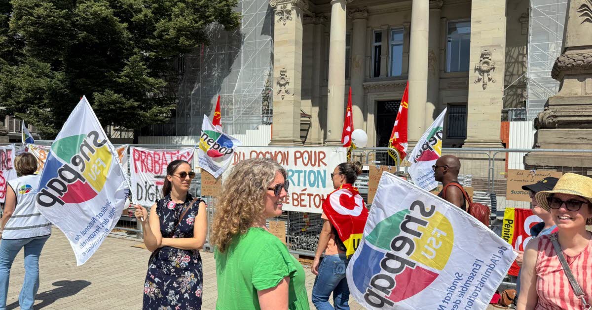 Strasbourg. La grogne des personnels des Services pénitentiaires d'insertion et probation contre la politique de Darmanin