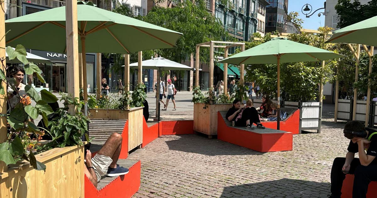 Strasbourg. Le retour en catimini des « corridors de fraîcheur » place Kléber et place de la Gare