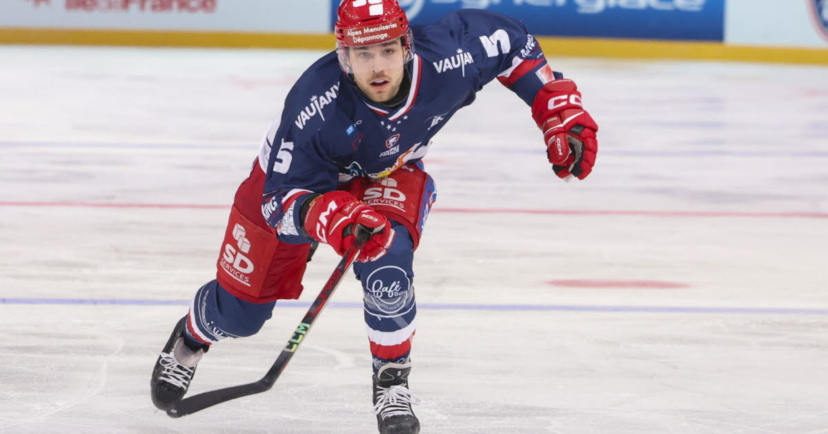 Hockey sur glace - Ligue Magnus. Valentin Grossetete, jeune pépite des Brûleurs de loups, prolonge avec Grenoble