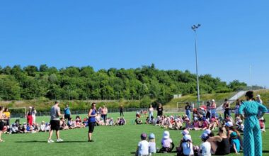 Maxéville. Journée sportive pour les élèves des écoles maternelles