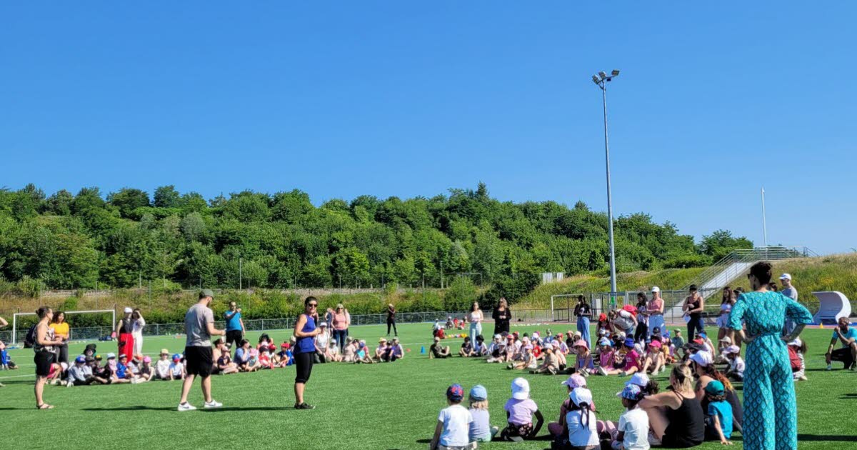Maxéville. Journée sportive pour les élèves des écoles maternelles