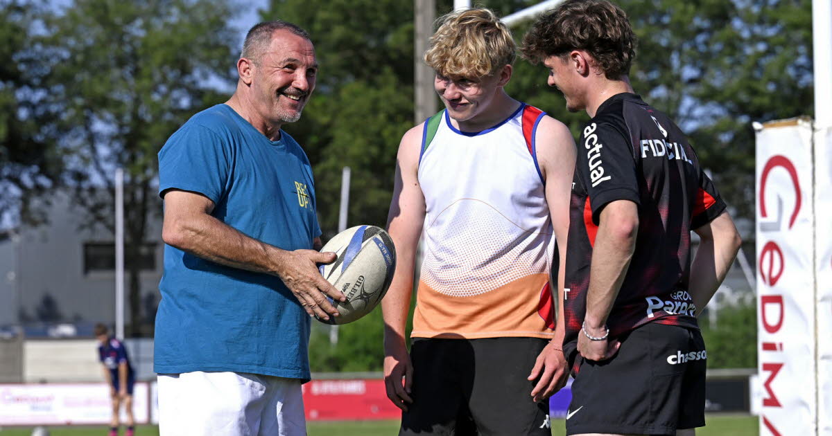 l'ex international Thierry Lacroix fait partager son savoir au stade Matter de Nancy