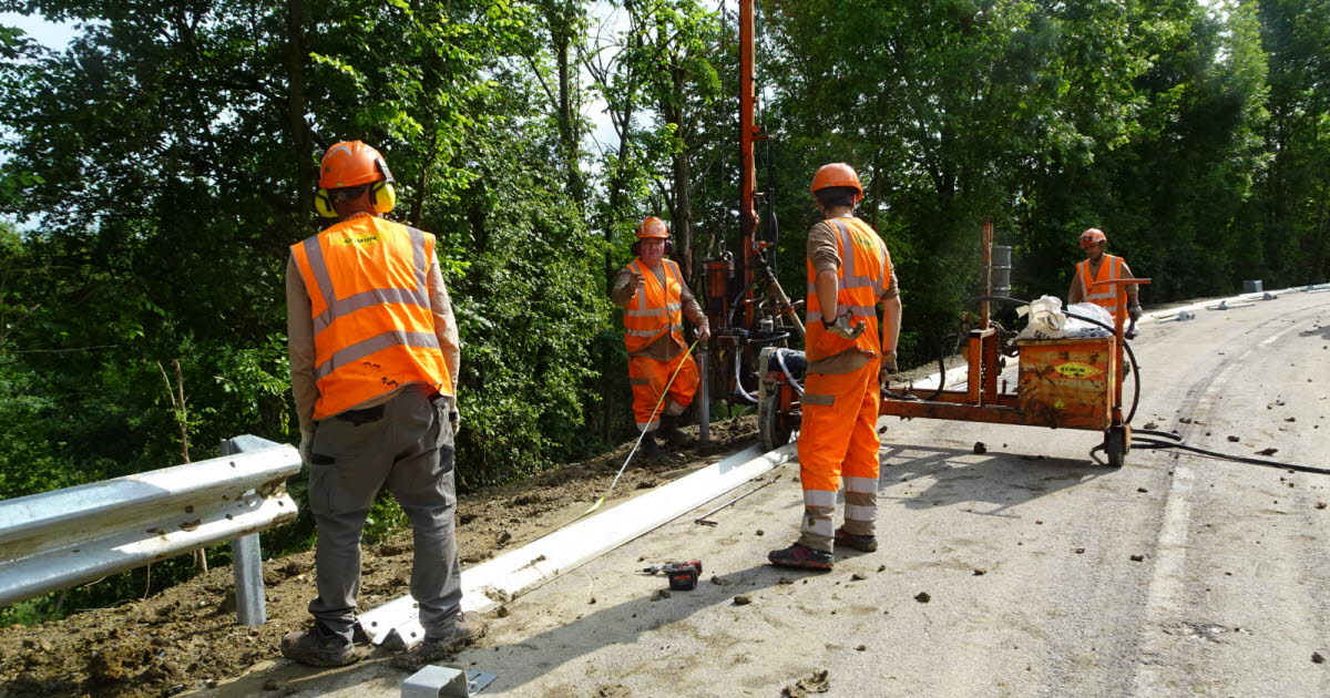 Fléville-devant-Nancy. Fin des travaux de la M73