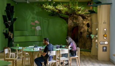 « Un temps de pause dans la visite »