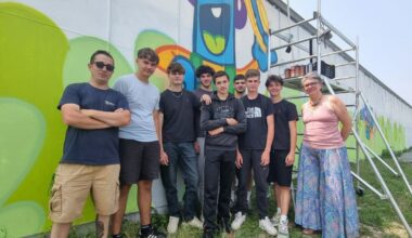 Villars. Du street art pour égayer les serres du campus horticole Montravel