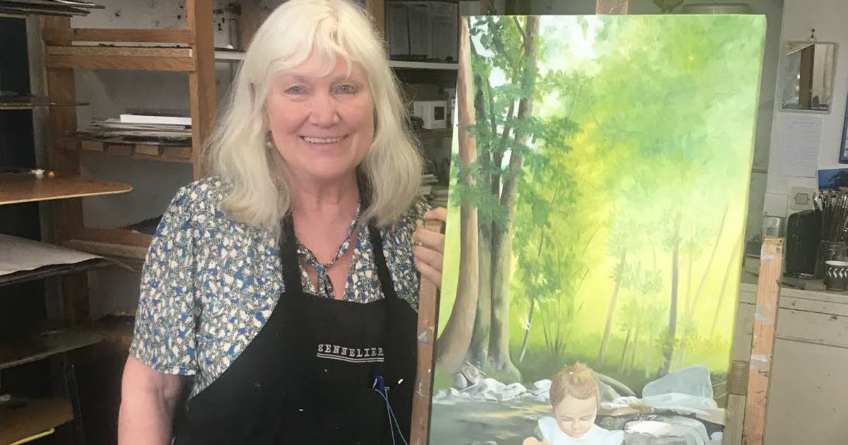 Grenoble. Après Le temps des couleurs, le temps des fleurs pour l’artiste Marie-Jo Diébolt