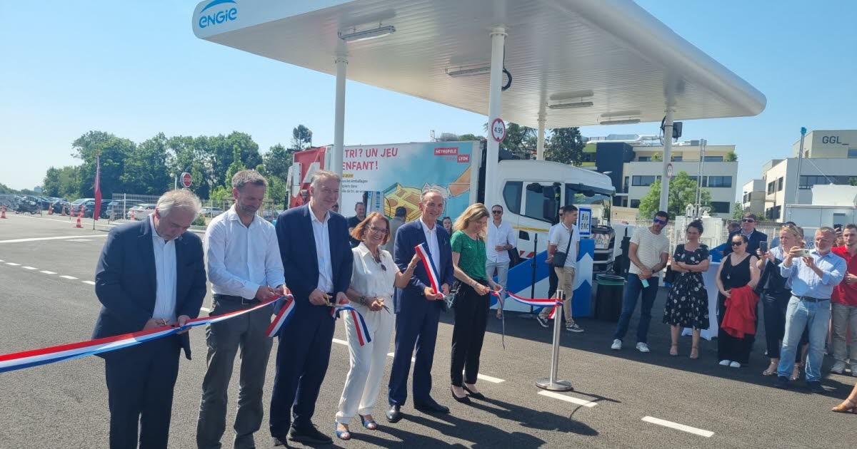 dans cette station au nord de Lyon, vous trouverez tout sauf de l’essence
