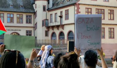 Strasbourg. Une manifestation conjointe pour la paix en Iran et à Gaza