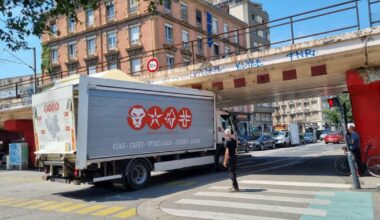 Grenoble. Un camion se retrouve bloqué sous le pont ferroviaire de l’Aigle