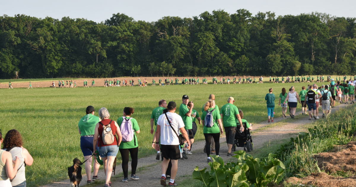 Eschbach. À la seconde édition de L'Eschbachoise, 800 coureurs et marcheurs réunis contre le cancer