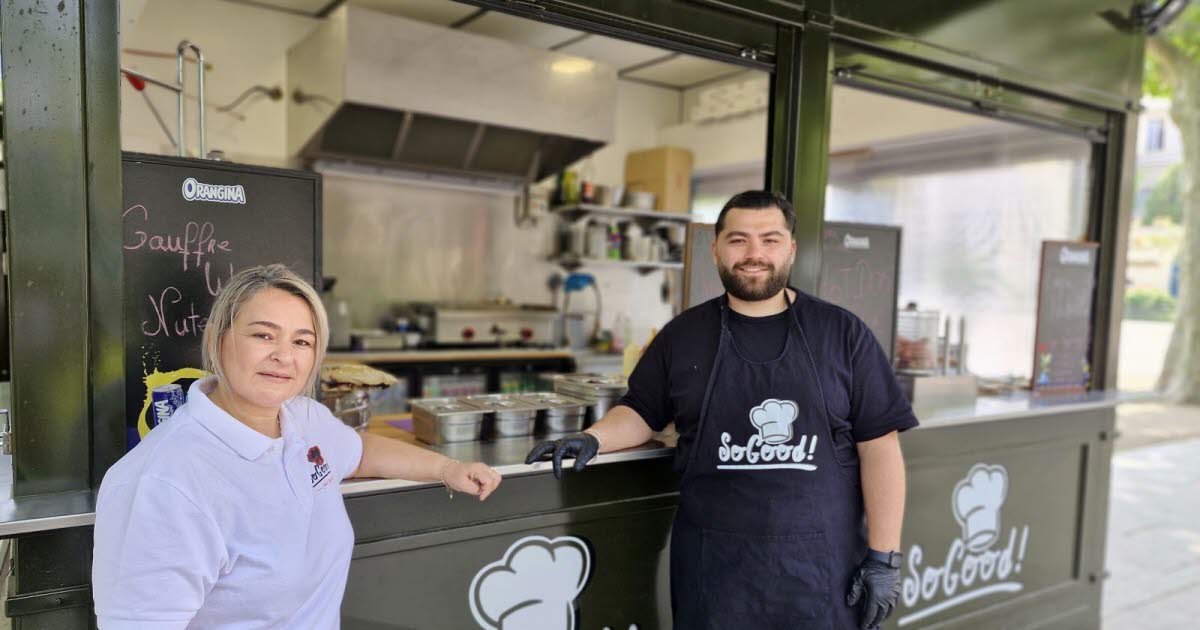 Saint-Étienne. Un nouveau kiosque de restauration rapide sur la place Jean-Jaurès