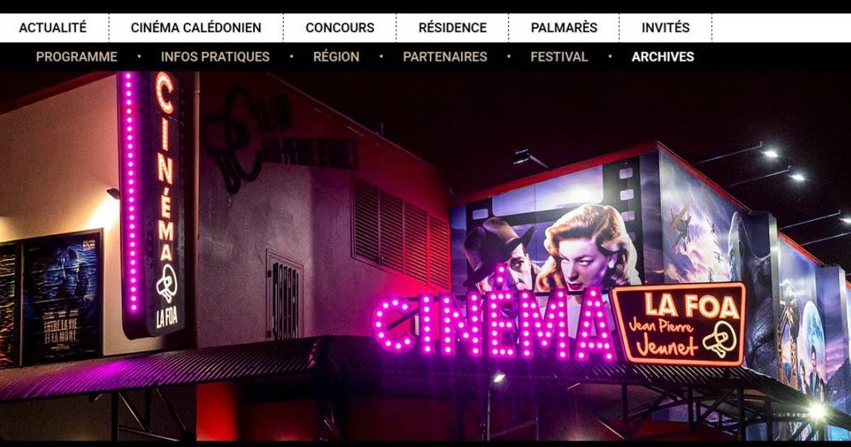 Le « savez-vous » du jour. Savez-vous quel cinéaste nancéien a donné son nom à un cinéma de brousse en Nouvelle-Calédonie ?