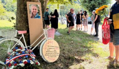 Métropole de Grenoble. Un vélo blanc pour Valéria, 15 ans, jeune cycliste ukrainienne tuée en 2023 alors qu'elle se rendait à un entraînement