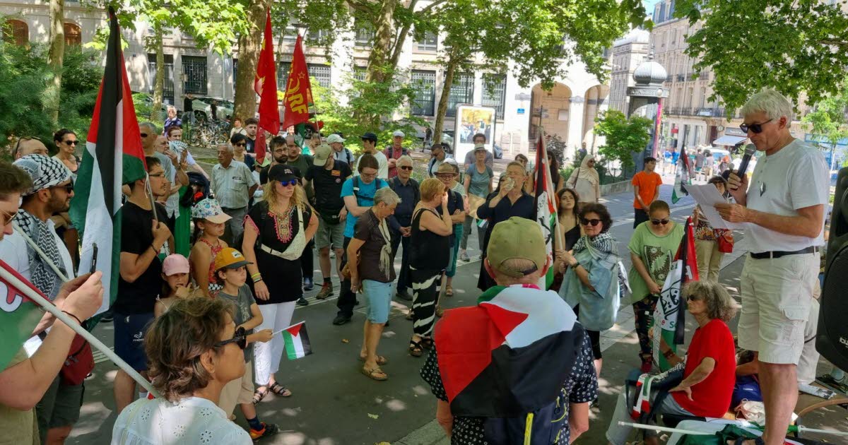 Nancy. Petite mobilisation pour la manifestation pro-palestinienne