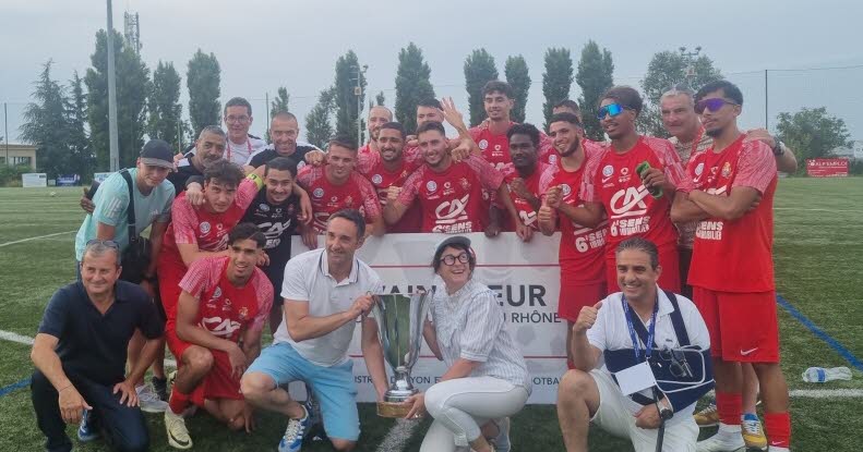Finale de la Coupe de Lyon et du Rhône. L’Olympique Lyon Sud s’offre une belle première coupe