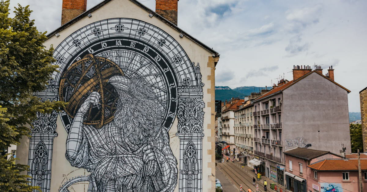 Grenoble. Une balade pour découvrir les œuvres de street art qui se termine en apéro