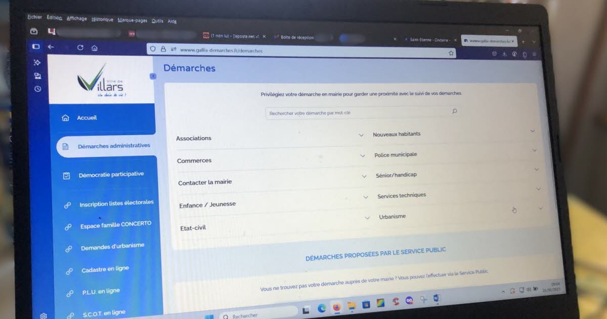 Villars. Une plateforme étoffée pour faire ses démarches en ligne