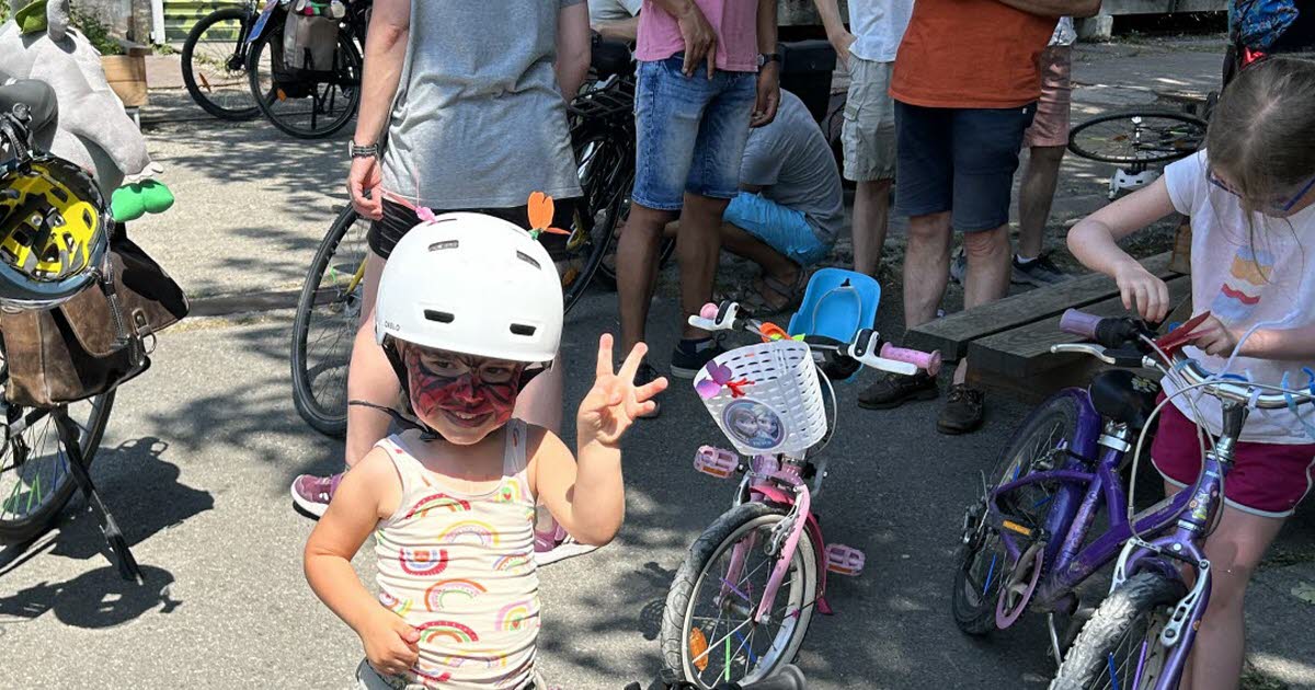 Grenoble. Succès pour la véloparade des enfants