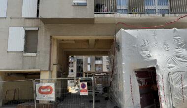Saint-Etienne. À Tarentaize, des travaux XXL et des conditions de travail difficiles pour les agents de la Ville