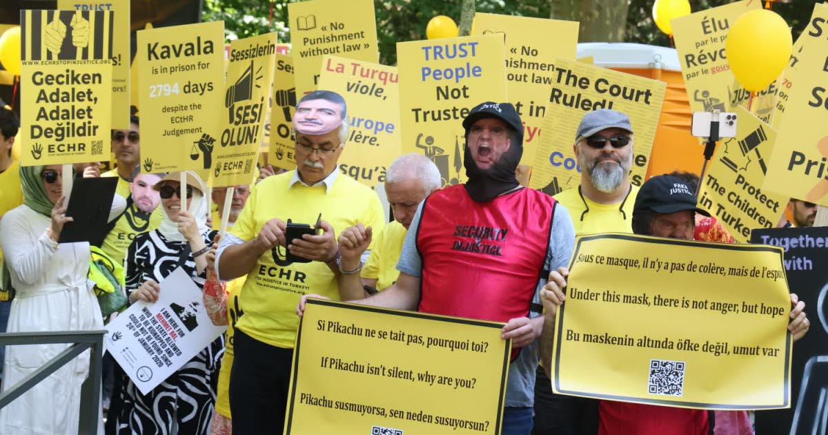 Strasbourg. 5 000 manifestants devant le Conseil de l’Europe pour dénoncer les violations des droits humains en Turquie