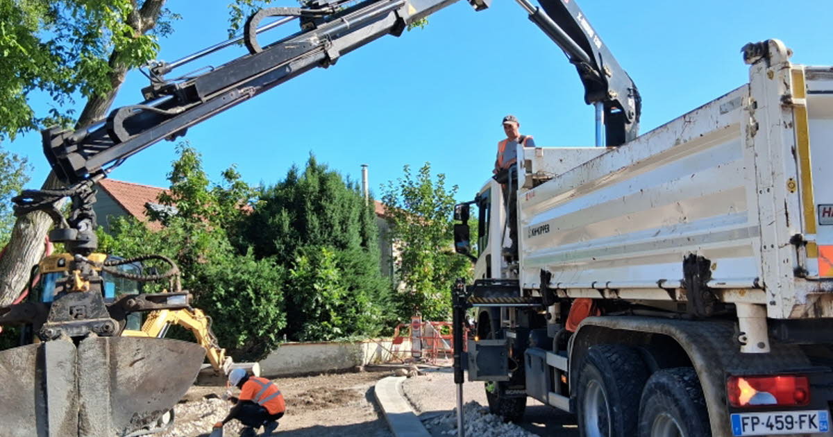 Art-sur-Meurthe. Des travaux en cours pour sécuriser la voirie