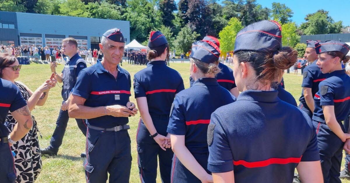 Loire. 190 volontaires accueillis dans les rangs des sapeurs-pompiers
