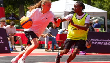 tournoi de 3x3 à Nancy, les jeunes à l'honneur dans le parc de la Pépinière