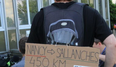 Nancy. 450 km à pied pour les blouses roses et les enfants malades