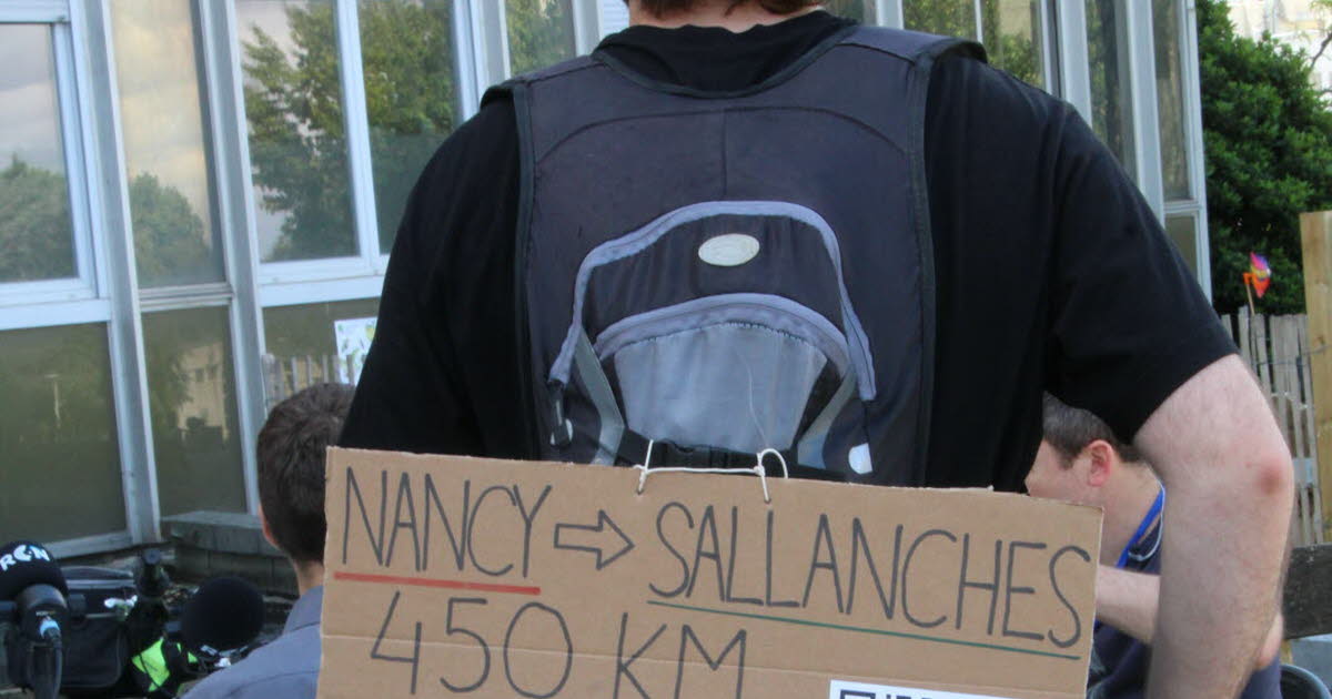 Nancy. 450 km à pied pour les blouses roses et les enfants malades