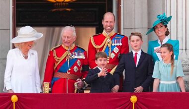 Tous les membres actifs de la famille royale britannique rejoignent Charles III au balcon pour son anniversaire public