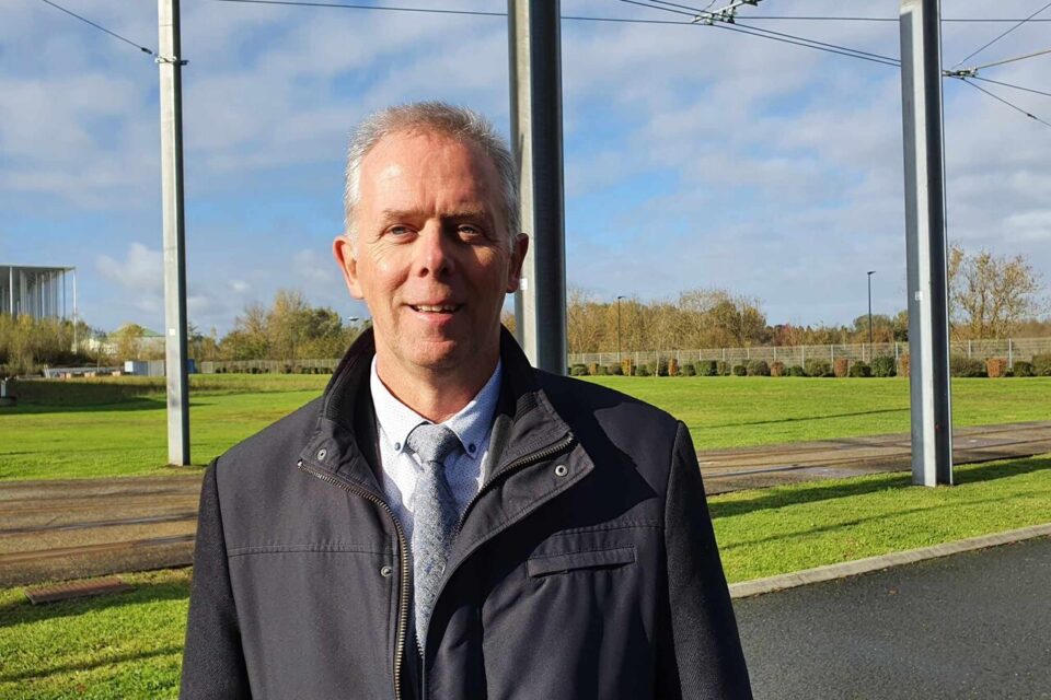 Pierrick Poirier est le directeur de Keolis Bordeaux Métropole Mobilités.
