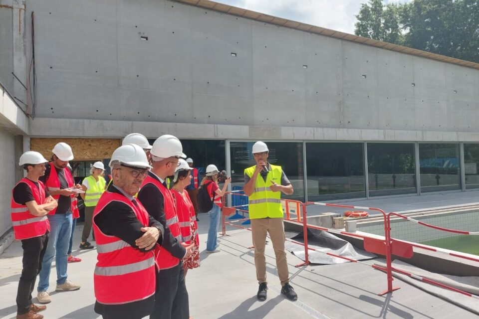Une visite de presse du chantier a eu lieu ce jeudi 12 juin 2025.