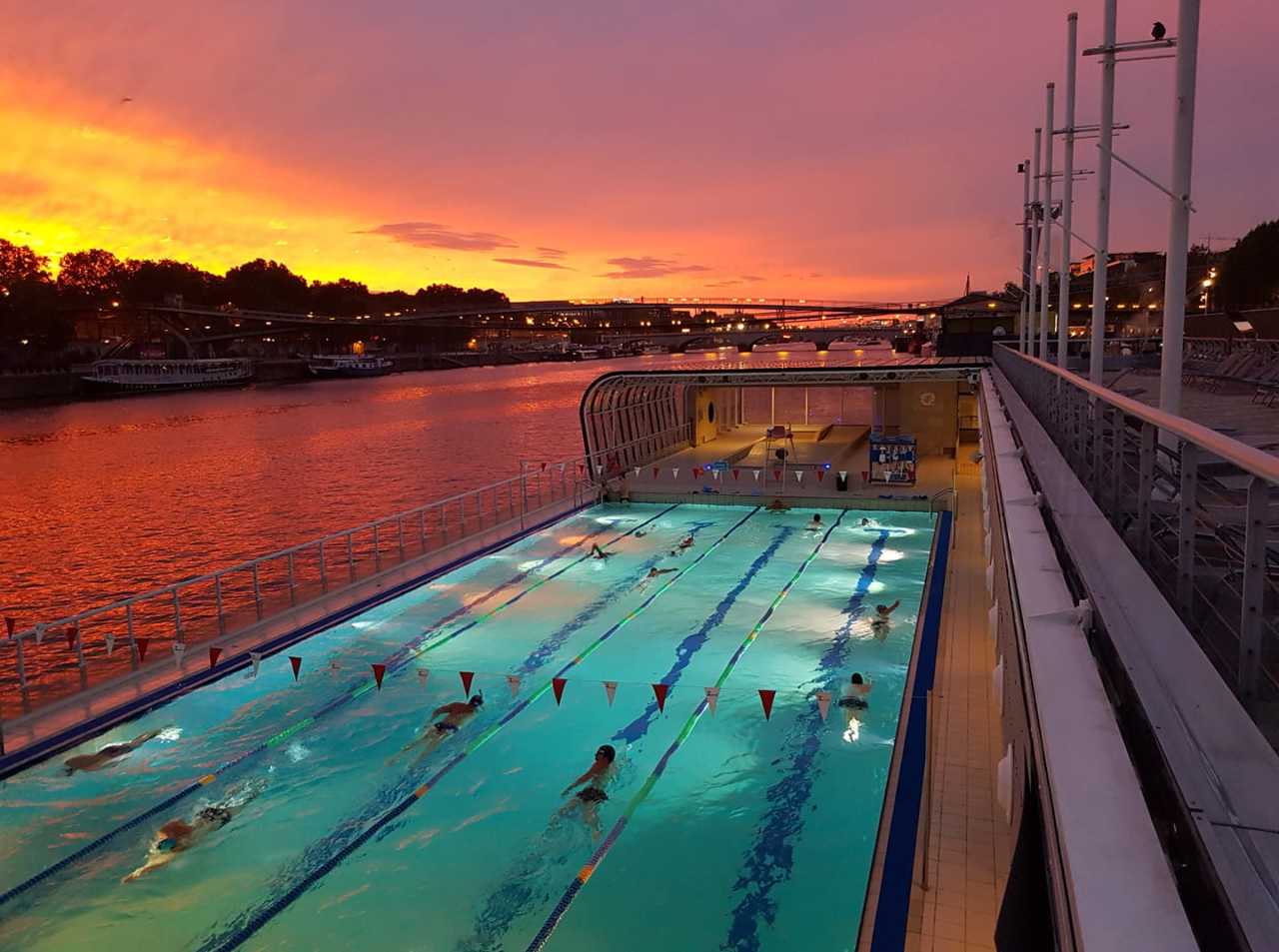 la liste par arrondissement des piscines découvertes et bassins extérieurs