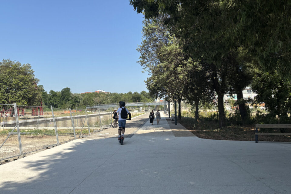 Une nouvelle piste cyclable a été inauguré ce mercredi 18 juin 2025 entre la passerelle Empalot et l'allée Camille Soula.
