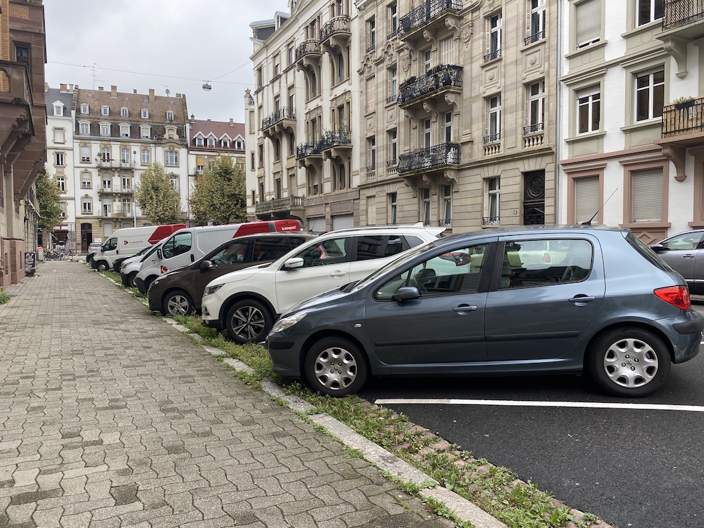 Voitures stationnement