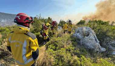 Incendie près de Nice. Des hectares brûlés, des canadairs en renfort : le point