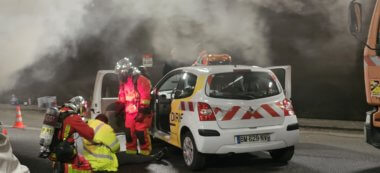Spectaculaire exercice incendie dans le tunnel de Nogent-sur-Marne