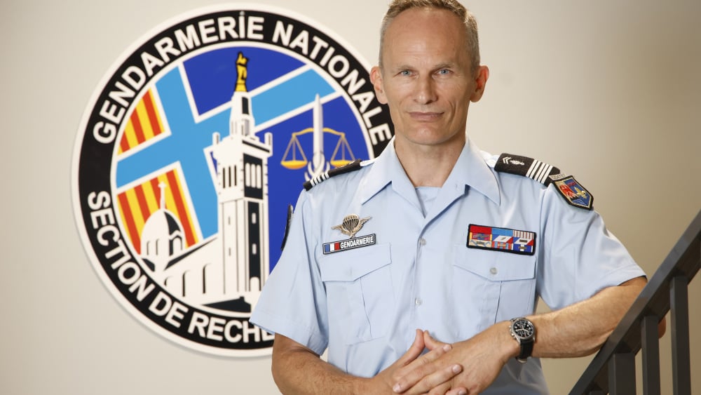 Après 4 ans à la tête de la la section de recherches de Marseille, une autre expérience attend le colonel Berthelin