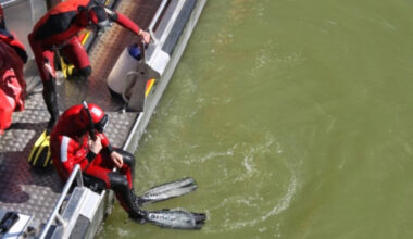 une femme recherchée après avoir sauté d’une passerelle